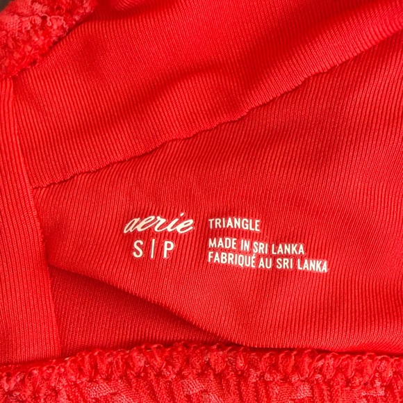 Aerie Vibrant Red Bikini - Picture 4 of 6